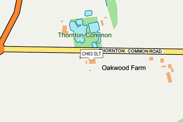 Map of TUXFORD ENTERPRISES LIMITED at local scale