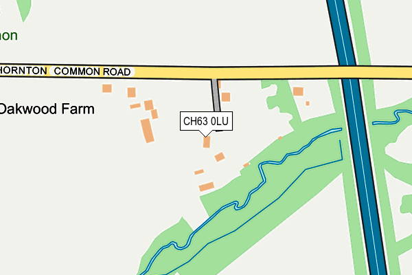 CH63 0LU map - OS OpenMap – Local (Ordnance Survey)
