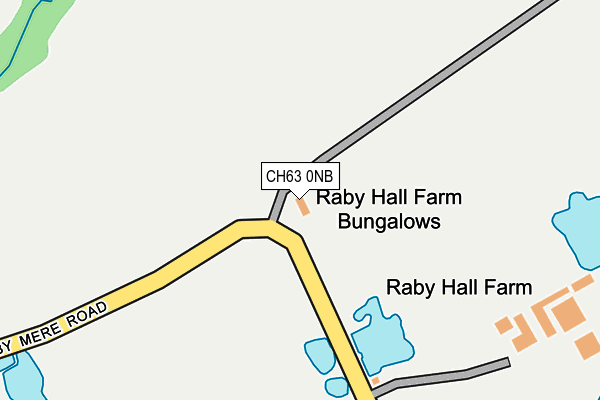 CH63 0NB map - OS OpenMap – Local (Ordnance Survey)