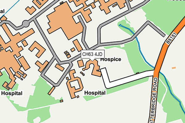 Map of CLAIRE HOUSE SHOPS LIMITED at local scale