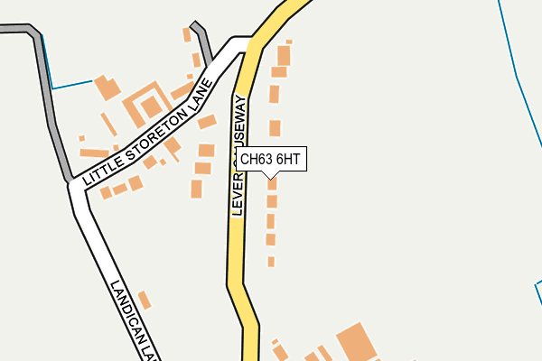 CH63 6HT map - OS OpenMap – Local (Ordnance Survey)