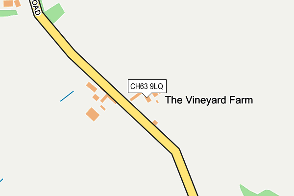 CH63 9LQ map - OS OpenMap – Local (Ordnance Survey)