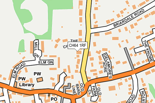 Map of ZOO CLOTHING LIMITED at local scale