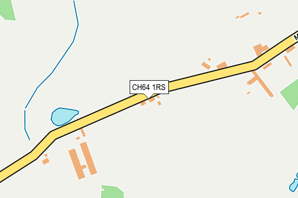 CH64 1RS map - OS OpenMap – Local (Ordnance Survey)