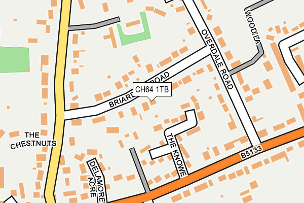 CH64 1TB map - OS OpenMap – Local (Ordnance Survey)