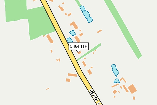 CH64 1TP map - OS OpenMap – Local (Ordnance Survey)