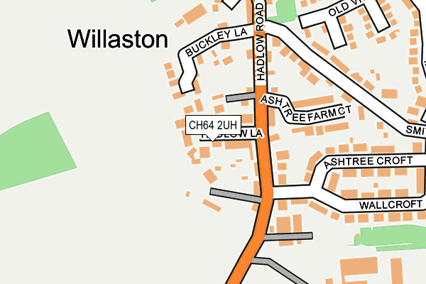 Map of WILLASTON ENGINEERING LIMITED at local scale