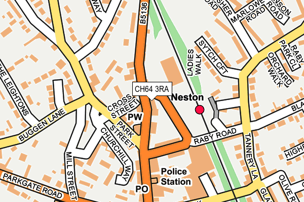 Map of SHOP 4 NESTON COMMUNITY INTEREST COMPANY at local scale
