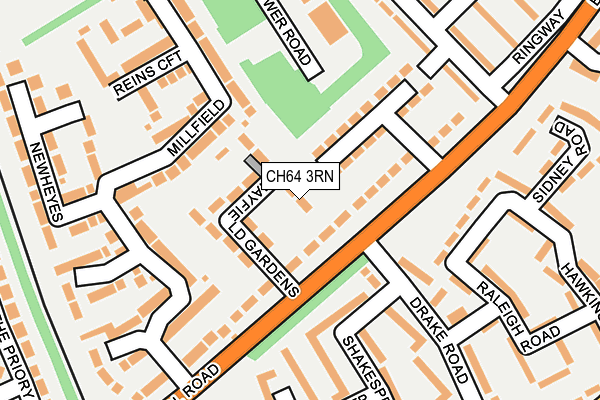 Map of CEDRIC SECURITY LTD at local scale