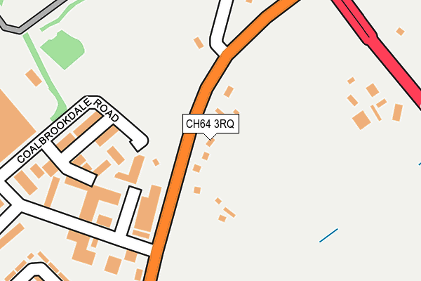 CH64 3RQ map - OS OpenMap – Local (Ordnance Survey)