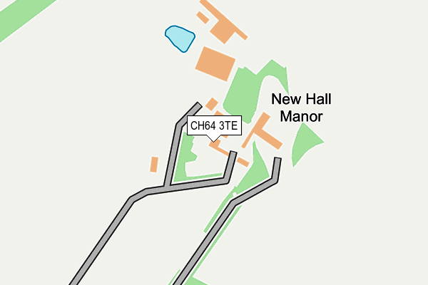 CH64 3TE map - OS OpenMap – Local (Ordnance Survey)