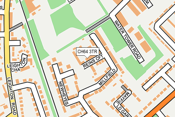 CH64 3TR map - OS OpenMap – Local (Ordnance Survey)