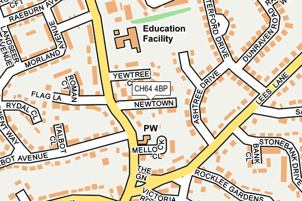 Map of PS MOTION LTD at local scale