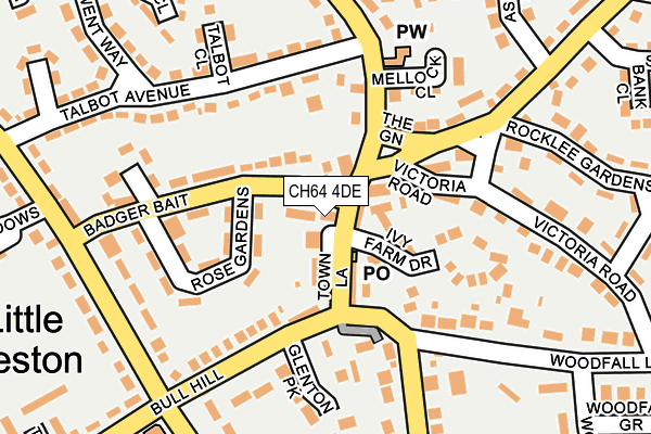 Map of SECURE GROUND SOLUTIONS LTD at local scale