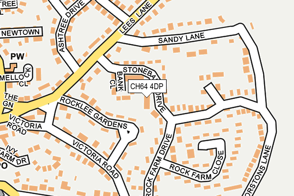 Map of AM PARTNERSHIP LTD at local scale