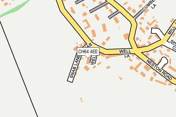 CH64 4EE map - OS OpenMap – Local (Ordnance Survey)