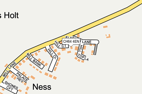 CH64 4EN map - OS OpenMap – Local (Ordnance Survey)