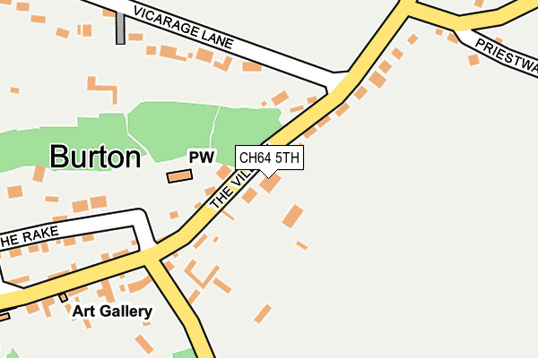 Map of ST. JOHNS TERRACE (KESWICK) MANAGEMENT COMPANY LIMITED at local scale