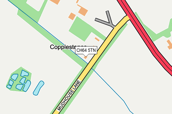 CH64 5TN map - OS OpenMap – Local (Ordnance Survey)
