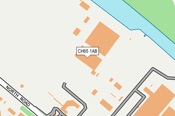 CH65 1AB map - OS OpenMap – Local (Ordnance Survey)