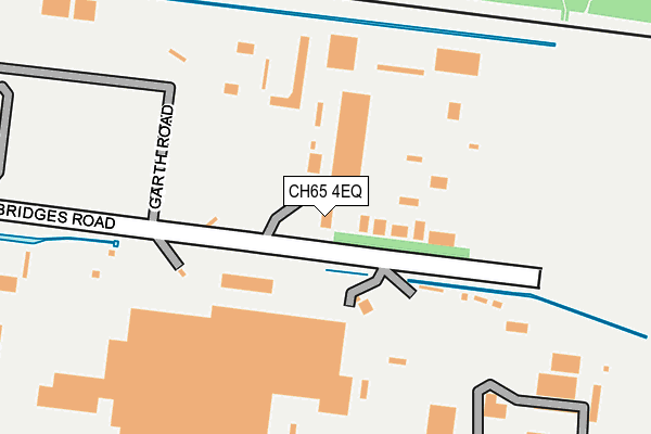 CH65 4EQ map - OS OpenMap – Local (Ordnance Survey)