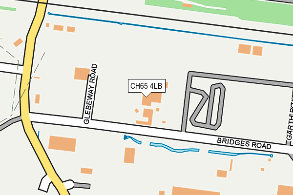 CH65 4LB map - OS OpenMap – Local (Ordnance Survey)