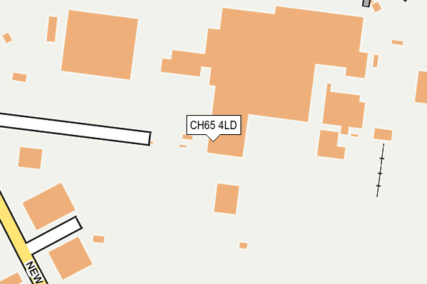 CH65 4LD map - OS OpenMap – Local (Ordnance Survey)