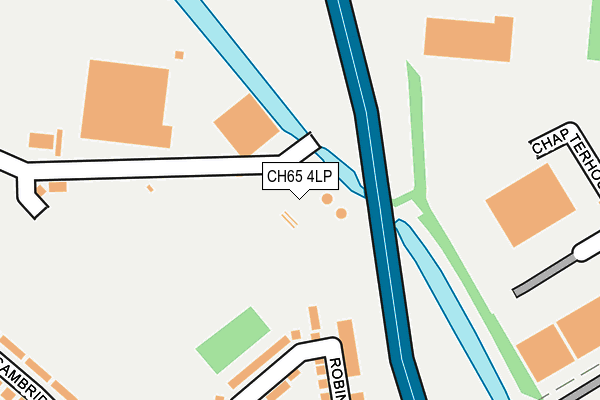 CH65 4LP map - OS OpenMap – Local (Ordnance Survey)