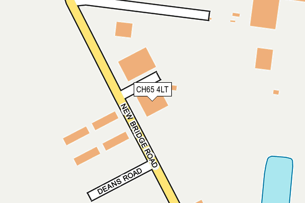 CH65 4LT map - OS OpenMap – Local (Ordnance Survey)