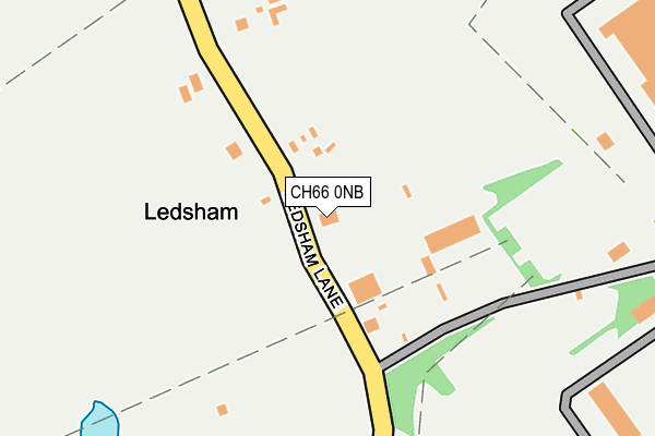Map of LEDSHAM HOLDINGS LIMITED at local scale