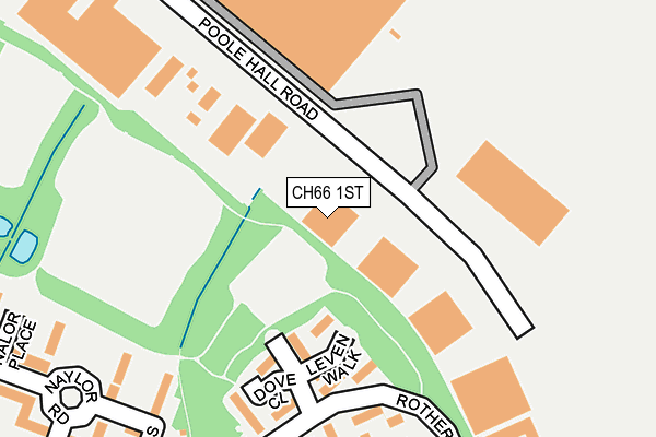 CH66 1ST map - OS OpenMap – Local (Ordnance Survey)