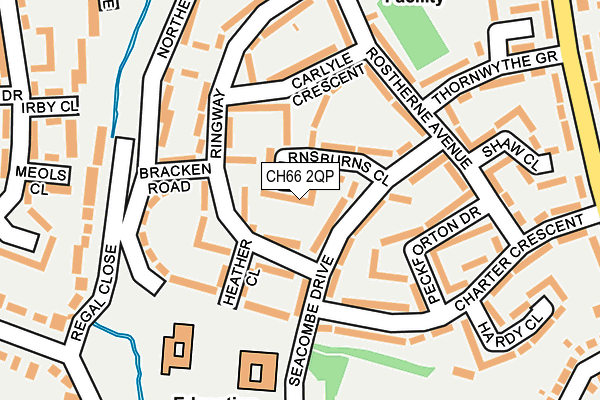 CH66 2QP map - OS OpenMap – Local (Ordnance Survey)