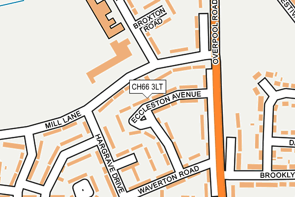 CH66 3LT map - OS OpenMap – Local (Ordnance Survey)