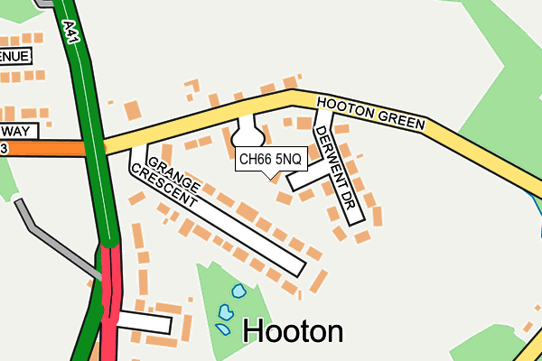 CH66 5NQ map - OS OpenMap – Local (Ordnance Survey)