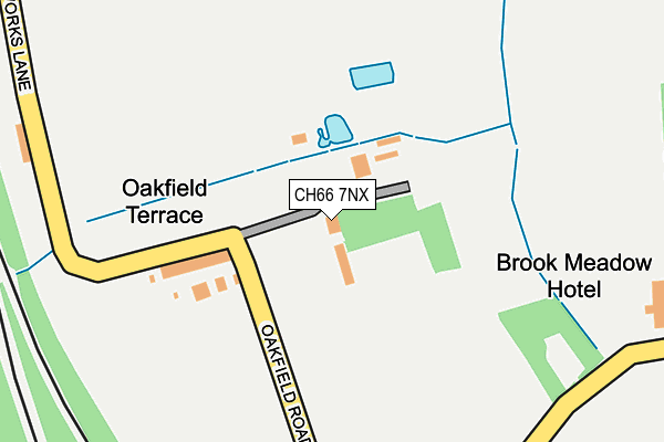 CH66 7NX map - OS OpenMap – Local (Ordnance Survey)