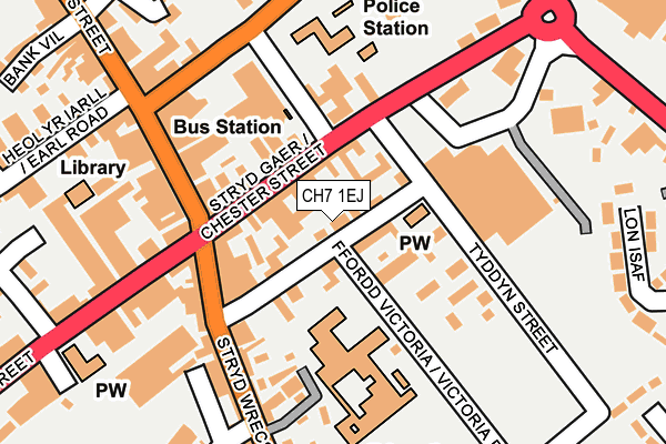 Map of EASTERN MOLD LIMITED at local scale
