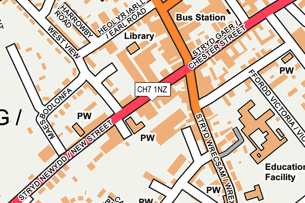 Map of K HAIRCO LTD at local scale