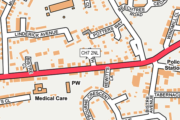 Map of WOK ASIA LTD at local scale