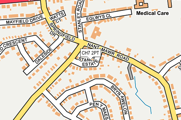 CH7 2PT map - OS OpenMap – Local (Ordnance Survey)