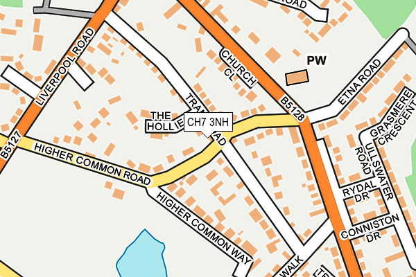 CH7 3NH map - OS OpenMap – Local (Ordnance Survey)