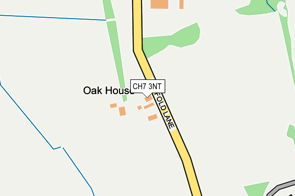 CH7 3NT map - OS OpenMap – Local (Ordnance Survey)