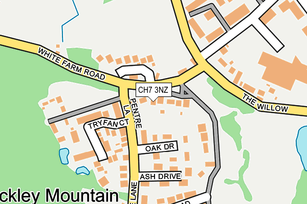 CH7 3NZ map - OS OpenMap – Local (Ordnance Survey)