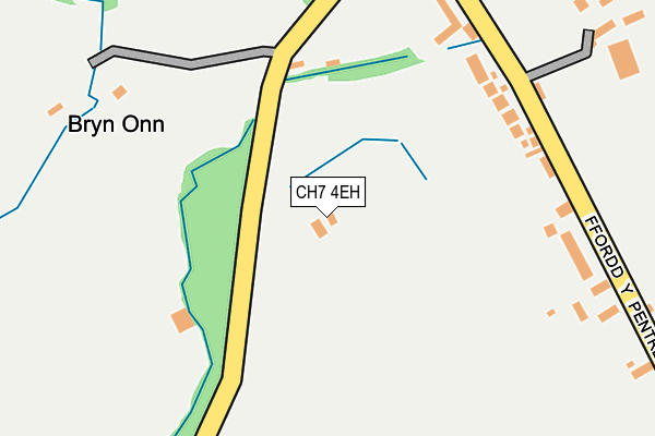 CH7 4EH map - OS OpenMap – Local (Ordnance Survey)
