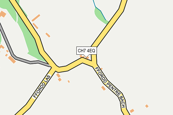 CH7 4EQ map - OS OpenMap – Local (Ordnance Survey)