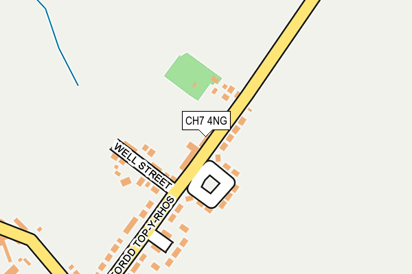 CH7 4NG map - OS OpenMap – Local (Ordnance Survey)