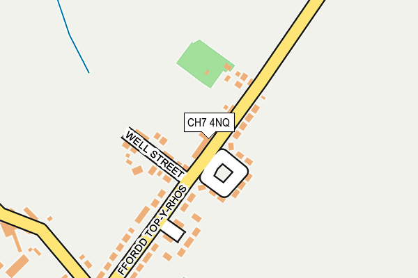 CH7 4NQ map - OS OpenMap – Local (Ordnance Survey)