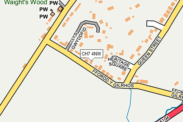 Map of MALK HOMES LIMITED at local scale
