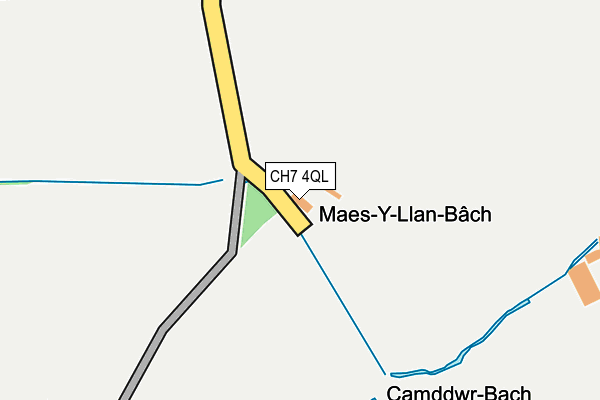 CH7 4QL map - OS OpenMap – Local (Ordnance Survey)