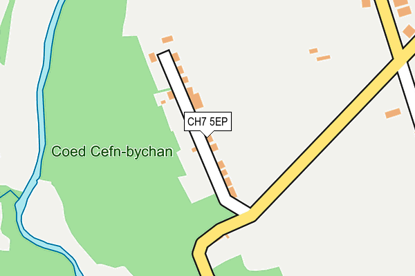 CH7 5EP map - OS OpenMap – Local (Ordnance Survey)