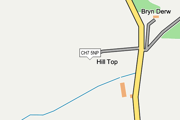 CH7 5NP map - OS OpenMap – Local (Ordnance Survey)